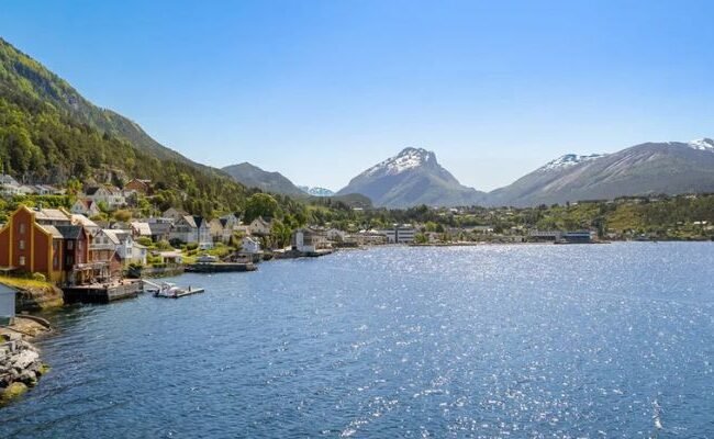 Widerøe Airlines Sandane Office in Norway