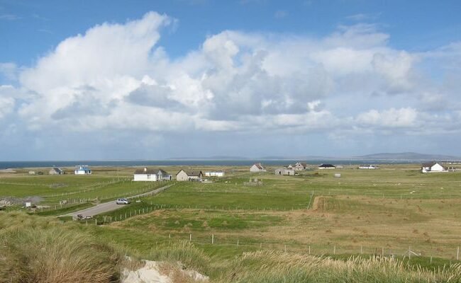 Loganair Benbecula Office in Scotland