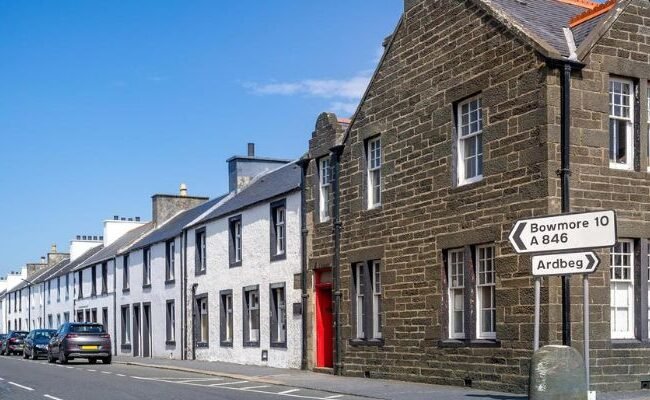 Loganair Islay Office in Scotland