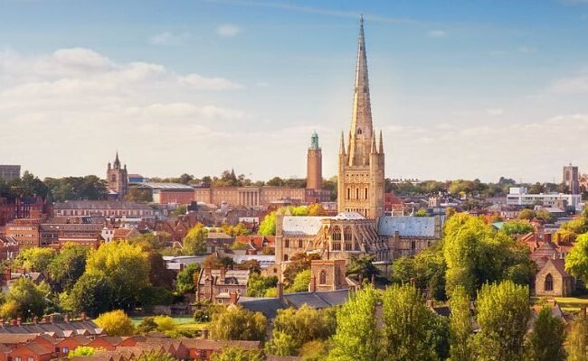 Loganair Norwich Office in England