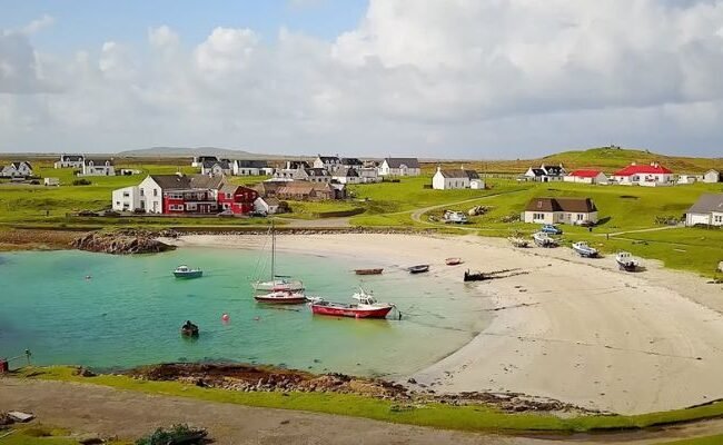 Loganair Tiree Office in Scotland